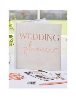 Image of Ginger Ray Grey Suede Luxury Wedding Planner