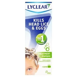 Image of Lyclear Shampoo Head Lice Treatment Shampoo 200ml