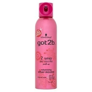 Image of Schwarzkopf got2b 2 Sexy Volumizing Mousse 250ml