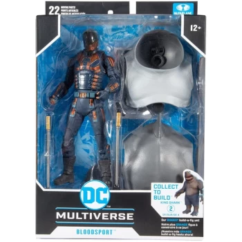 Image of DC Multiverse Build-A 7" WV5 - Suicide Squad Bloodsport Action Figure