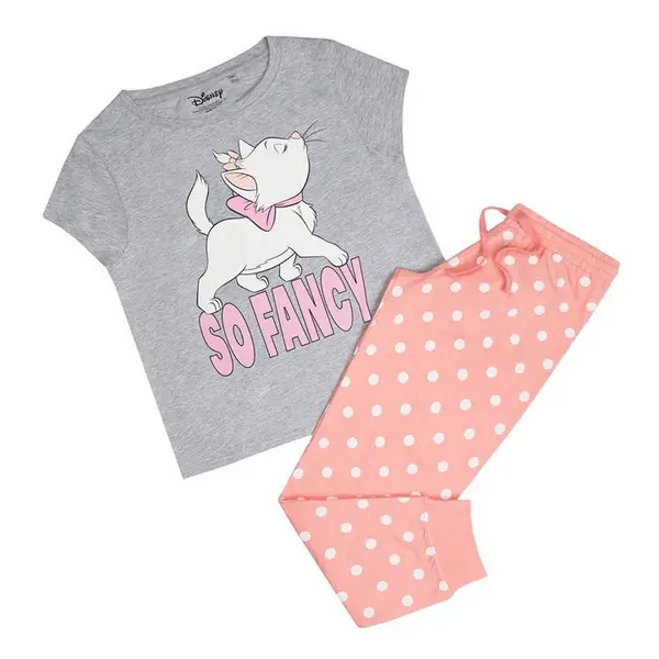 Image of Disney So Fancy Marie Cotton PJ Set Multi