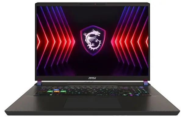 Image of MSI Vector 17 HX A13VHG-609UK Gaming Laptop, Intel Core i9-13980HX, 16GB DDR5, 1TB NVMe PCIe SSD, 17" FHD+ IPS 144Hz, NVIDIA GeForce RTX 4080 12G