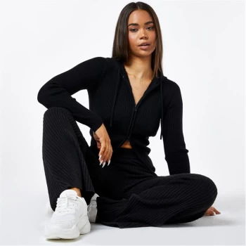 Image of Jack Wills Zip Up Hoodie - Black