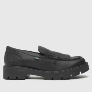 Image of Kickers Black Kori Kilty Vegan Girls Youth Shoes