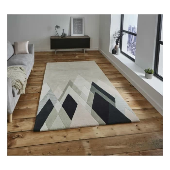 Image of Michelle Collins MC21 120cm x 170cm Rectangle - Ivory and Multicoloured