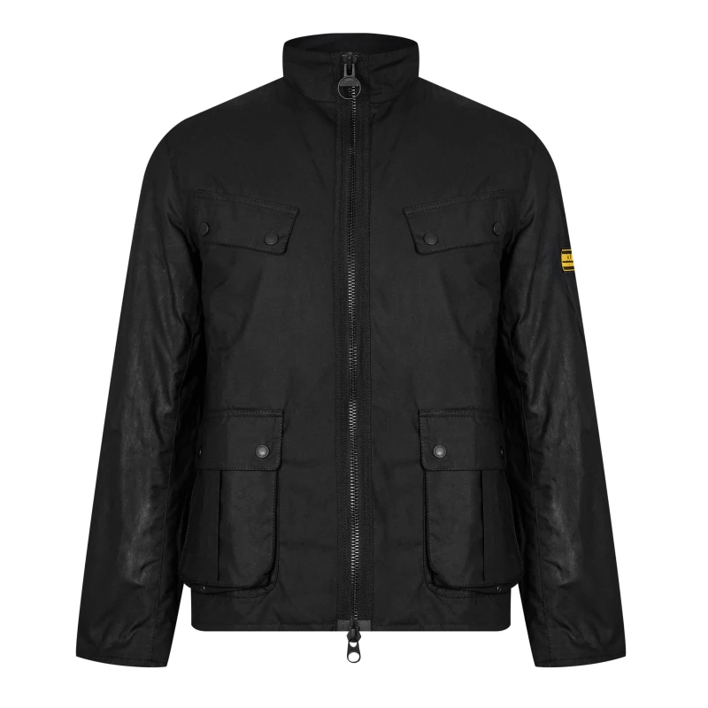 Image of Barbour International Re-Duke Wax - Black XL