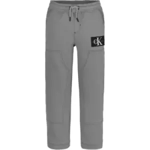 Image of Calvin Klein Jeans Silk Spacer Workwear Jogger - Grey