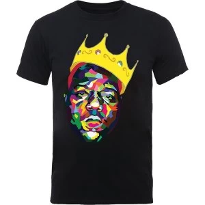 Image of Biggie Smalls - Crown Mens XX-Large T-Shirt - Black