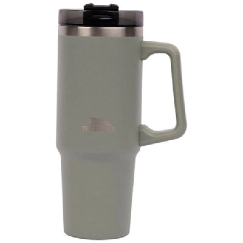 Image of Trespass Trespass Bigup Stainless Steel Mug in Dark Grey Dark Grey One Size Unisex 5063527224330