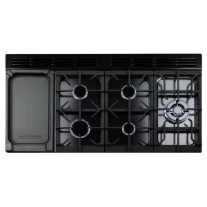 Image of Rangemaster EXL110DFFBLC Excel 110cm Dual Fuel Range Cooker
