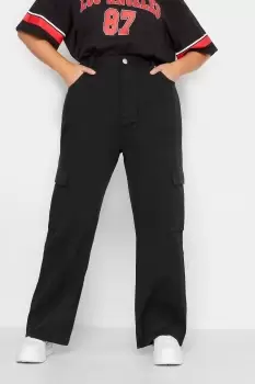 Image of Straight Leg Cargo Jeans