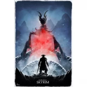 Image of The Elder Scrolls Art Print Skyrim Limited Edition 42 x 30 cm