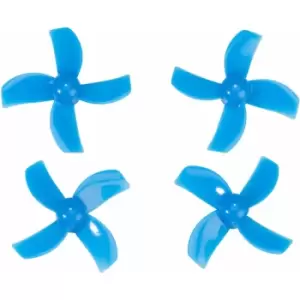 Image of Airgineers - 31mm 4-Blade Blue Propellers: 2 x cw, 2 x ccw