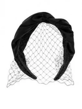 Image of Accessorize Taylor Satin Band - Black