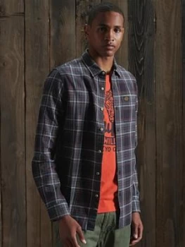 Image of Superdry Workwear Shirt - Grey Size M Men