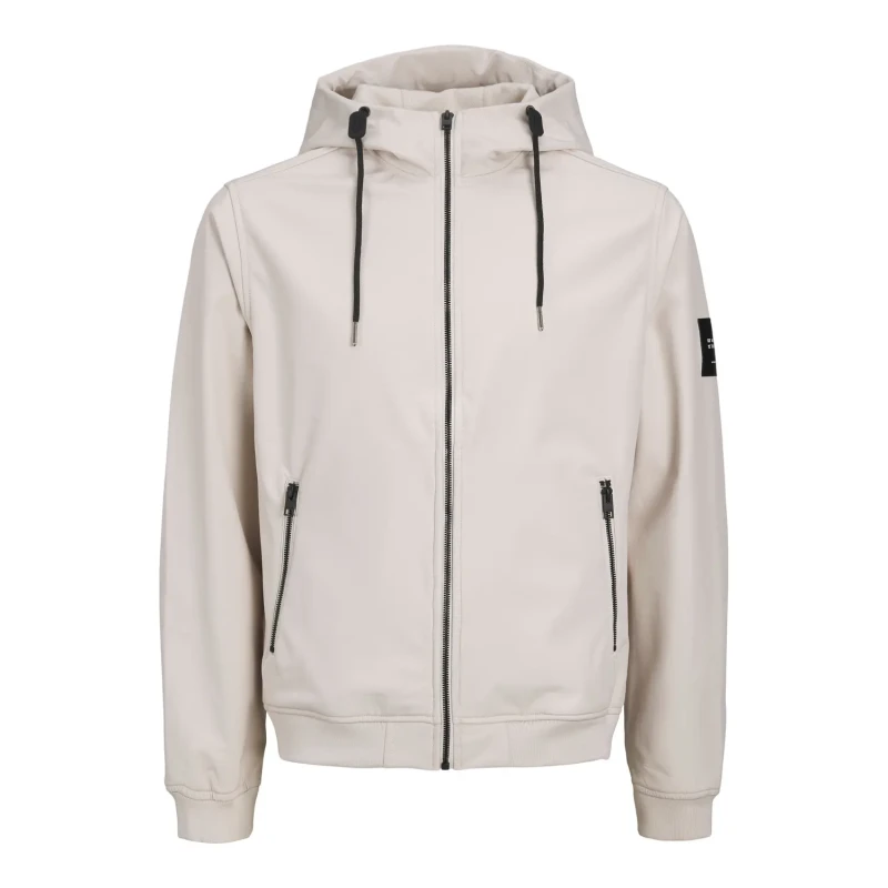Image of jack & jones Sweat jacket Jack & Jones Basic Softshell Beige Male M