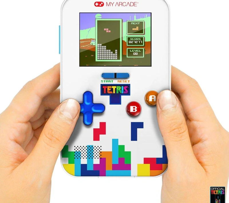 Image of MY ARCADE Tetris Go Gamer Portable Video Game System 845620070299