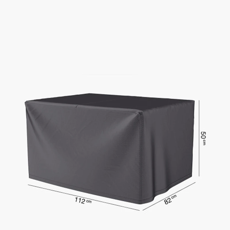 Image of Aerocover Weather Resistant Outdoor Fire Pit Table Cover, Rectangular, 10x84x70cm
