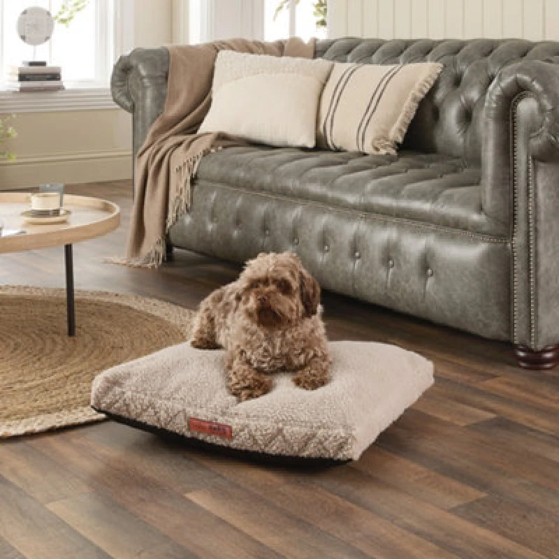 Image of Paws For Slumber Paws For Slumber Luxury Claret Pet Bed-XL