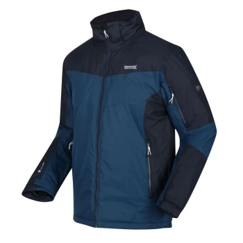 Image of Regatta Fincham Waterproof Jacket - MoonLtDn/Nvy