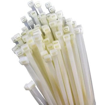 Image of Cable Ties, Natural, Assorted Dia. & Length (Pk-600)