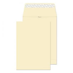 Image of PREMIUM Woven Gusset Envelopes C4 Peel & Seal 324 x 229 x 25mm 9400 Plain 140 gsm Cream Wove Pack of 125