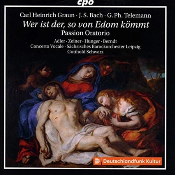 Image of Gesine Adler - Carl Heinrich Graun/J.S. Bach/G.Ph. Telemann: Wer Ist Der, So... CD