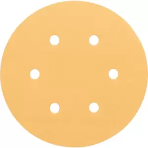 Image of Bosch Red Wood Top Sanding Disc 150mm 150mm 240g Pack of 5