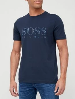 Image of Hugo Boss Athleisure Tee 3 T-Shirt Navy Size S Men