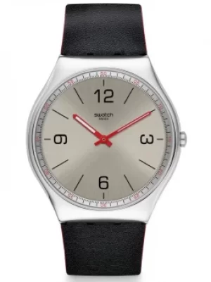 Image of Swatch Mens Skinmetal Strap Watch SS07S104