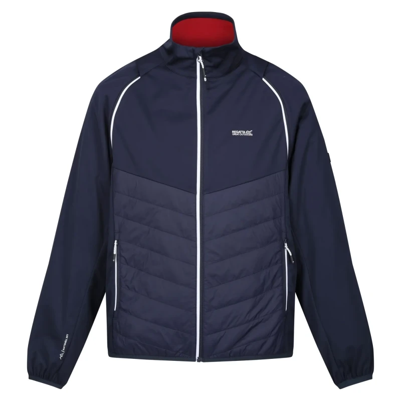 Image of Hybrid waterproof jacket Regatta Steren Bleu Male M