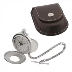 Image of Jean Pierre Pocket Alarm Watch With Leatherette Case