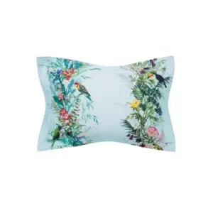 Image of Ted Baker Tropical Elevations Oxford Pillowcase, Opal