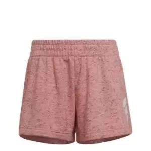 Image of adidas 3 Bar Shorts Junior Girls - Pink