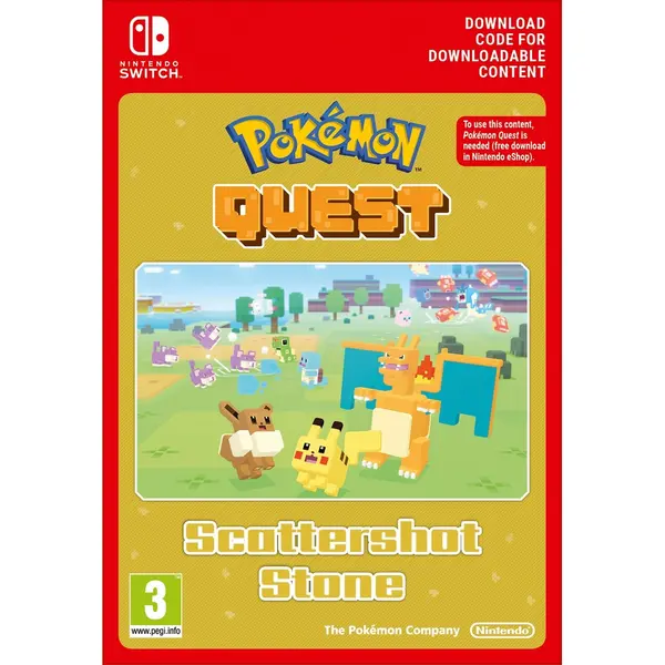 Image of Pokemon Quest Scattershot Stone Nintendo Switch Game