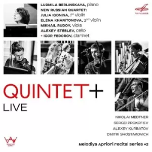 Image of Quintet + by Nikolai Medtner CD Album