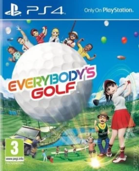 Image of Everybodys Golf PS4 Game