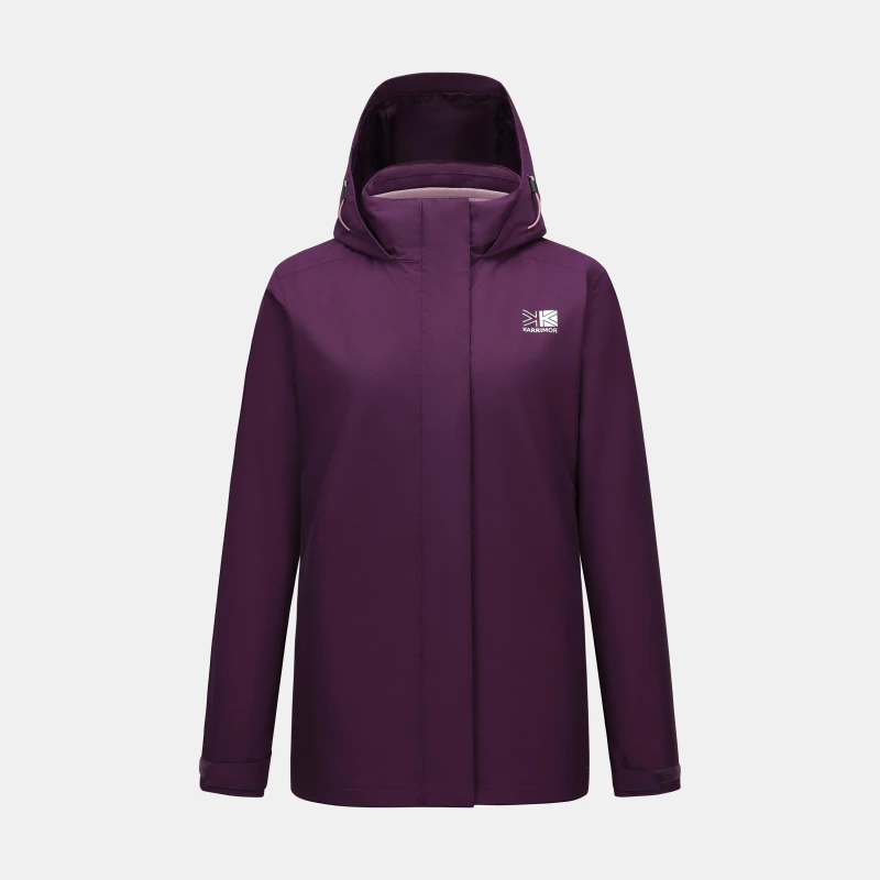 Image of Karrimor Womens WeatherTite Waterproof 3-in-1 Jacket Purple female 8 (36)