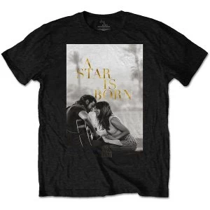 Image of A Star Is Born - Jack & Ally Movie Poster Unisex Small T-Shirt - Black