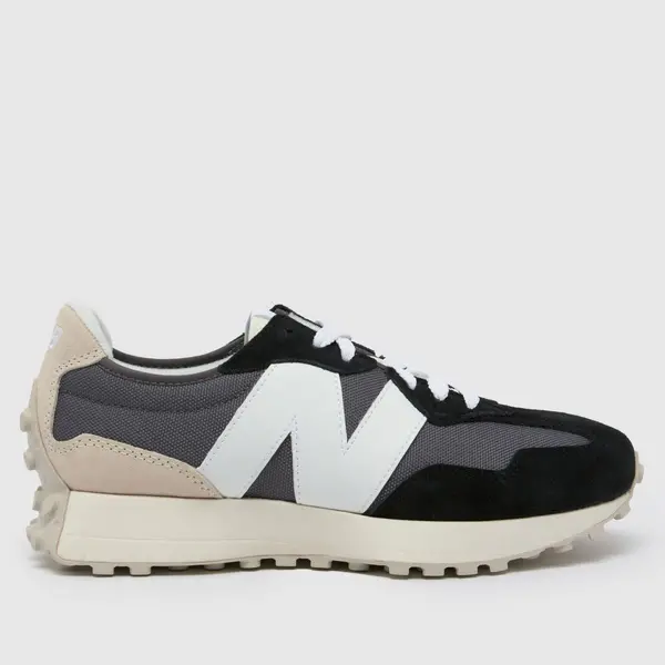 Image of New Balance 327 trainers in Black & white Black & White UK 7 (EU 40½)