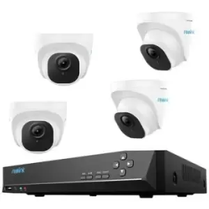 Image of Reolink NVS8-5KD4-A rl5kd4 LAN IP-CCTV camera set 8-channel incl. 4 cameras 4096 x 2512 p