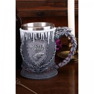 Image of Game of Thrones House Stark Tankard