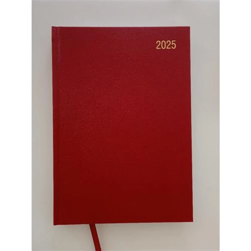 Image of ValueX Desk Diary A4 Day To Page Appointment 2025 Blue - OFFICEA41A EXR29651SY