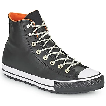 Image of Converse CHUCK TAYLOR ALL STAR WINTER COLD FUSION HI mens Shoes (High-top Trainers) in Black