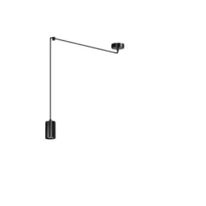 Image of Emibig Traker Black Pendant Ceiling Light 1x GU10
