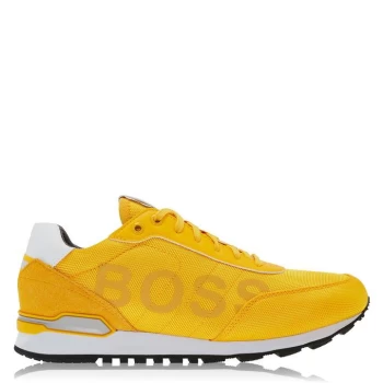 Image of Boss Parkour Nylon Running Trainers - Yellow