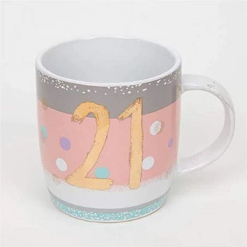 Image of Bellini Stoneware Mug with Rose Gold Foil - 21