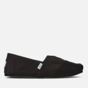 Image of TOMS Mens Core Classics Slip-On Pumps - Black - UK 8/US 9