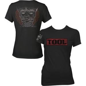Image of Tool - Shaded Box Ladies Medium T-Shirt - Black