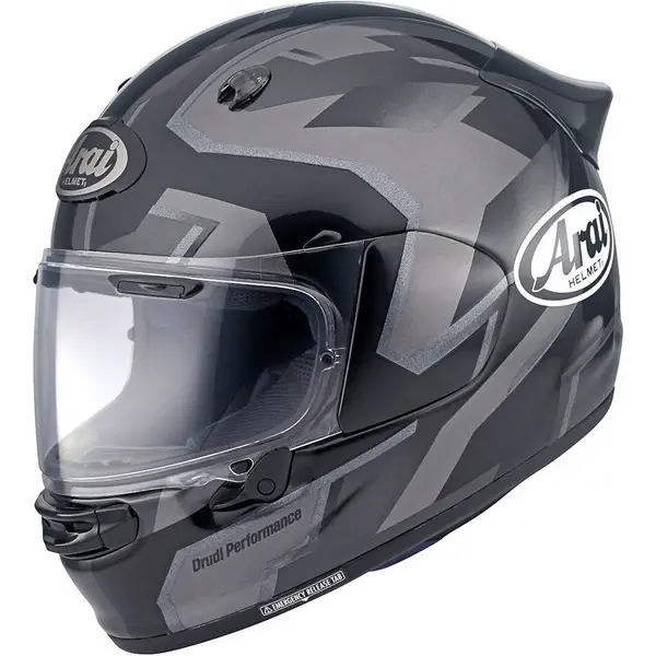 Image of Arai Quantic Robotik Black Full Face Helmet Size S